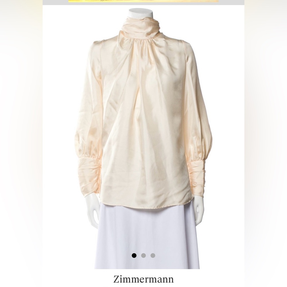 Zimmerman 100% silk blouse, NWOT. Never worn in pristine condition